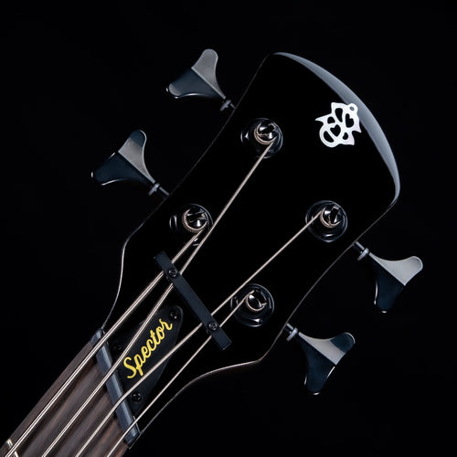 Spector NS Dimension HP 4 Bass Guitar - Gunmetal Gloss view 4