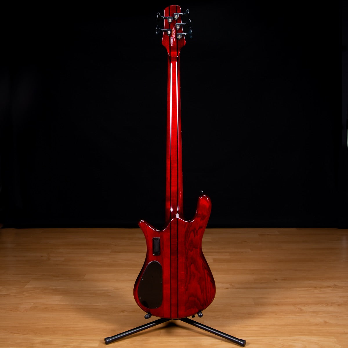 Spector NS Dimension 5 Bass Guitar - Inferno Red Gloss view 10