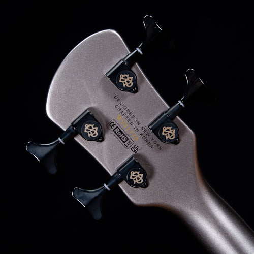Spector NS Ethos HP 4 Bass Guitar - Gunmetal Gloss view 9