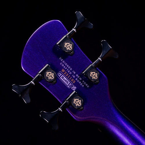 Spector NS Ethos HP 4 Bass Guitar - Plum Crazy Gloss view 8