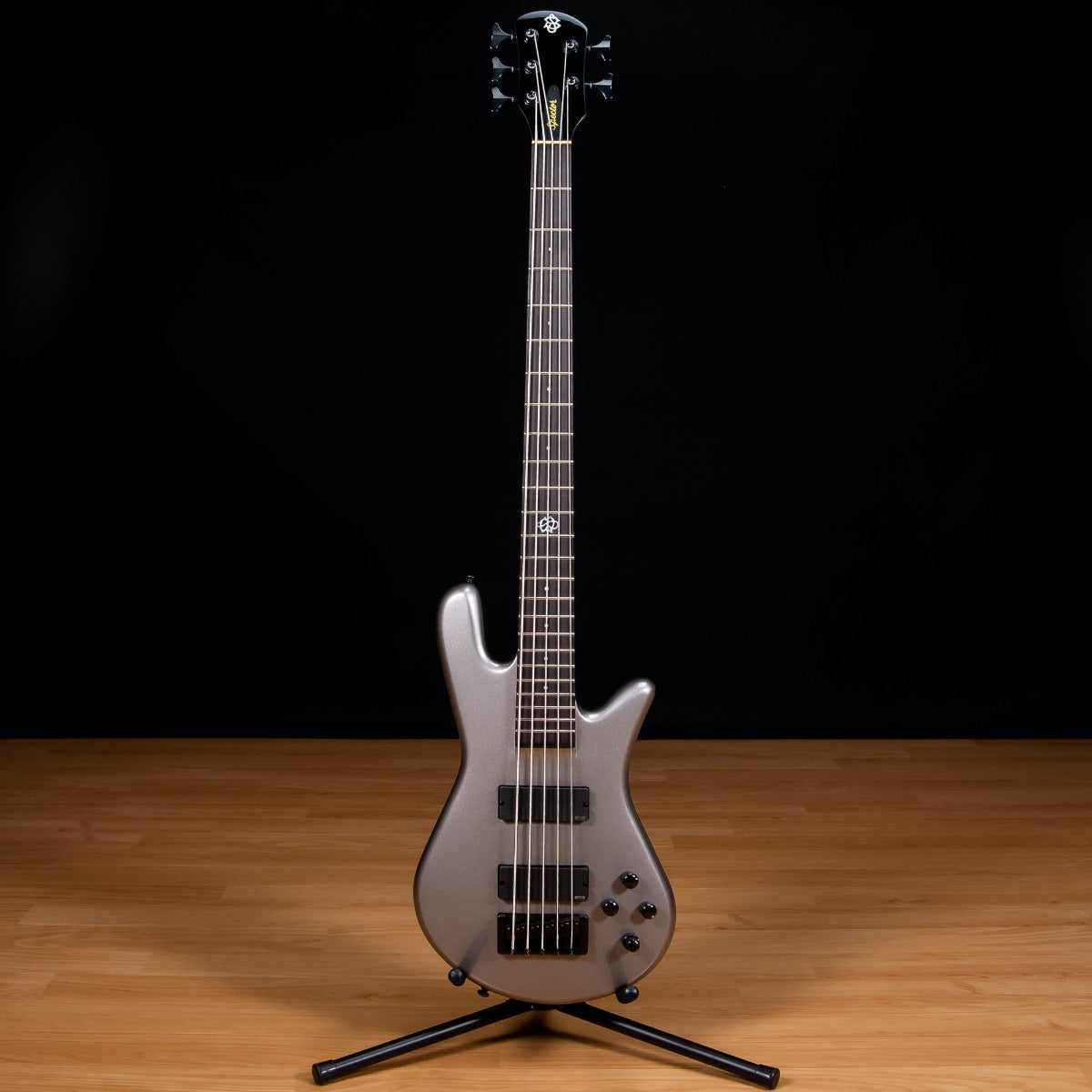 Spector NS Ethos HP 5 Bass Guitar - Gunmetal Gloss view 2
