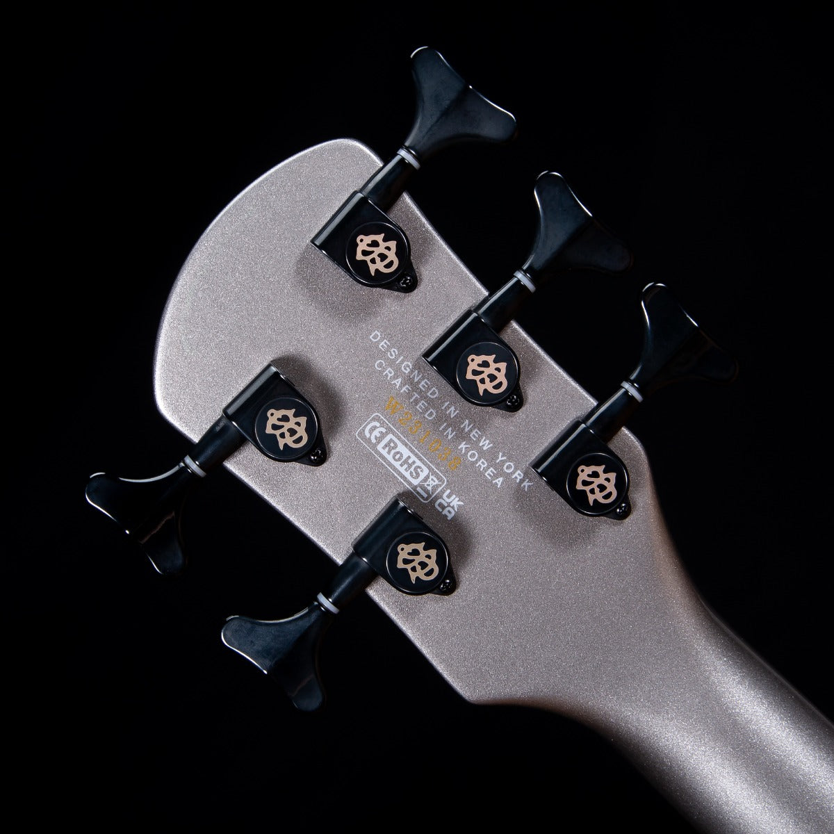 Spector NS Ethos HP 5 Bass Guitar - Gunmetal Gloss view 9