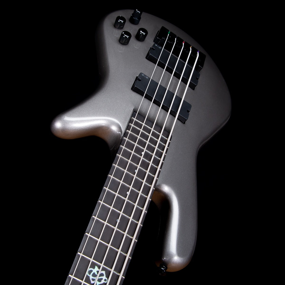 Spector NS Ethos HP 5 Bass Guitar - Gunmetal Gloss view 6