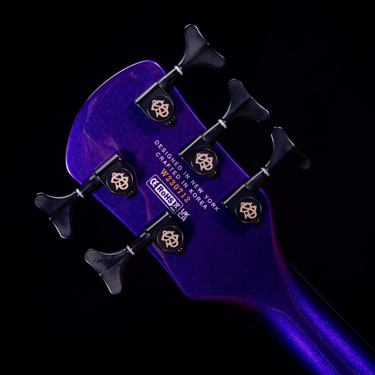 Spector NS Ethos HP 5 Bass Guitar - Plum Crazy Gloss view 9