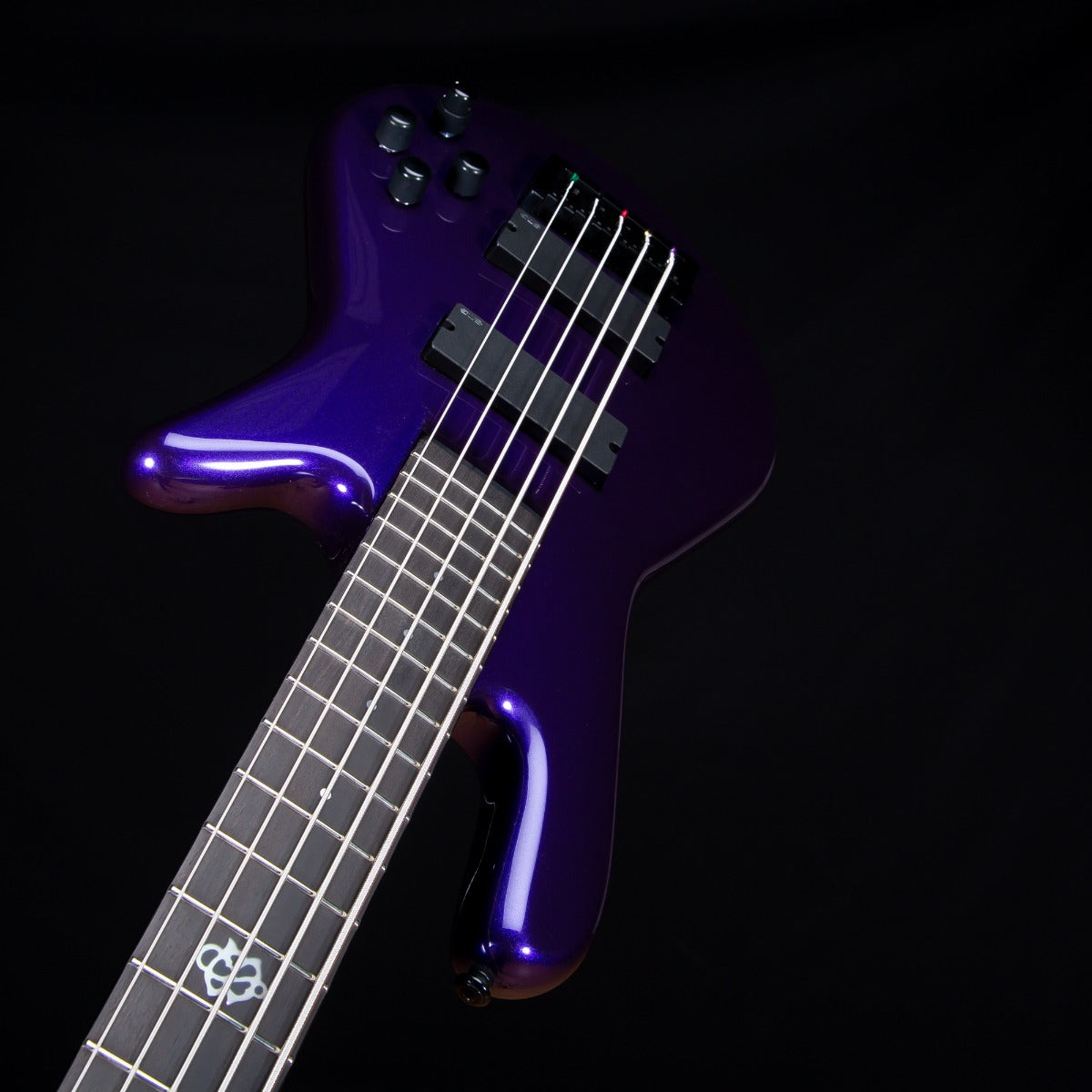 Spector NS Ethos HP 5 Bass Guitar - Plum Crazy Gloss view 6