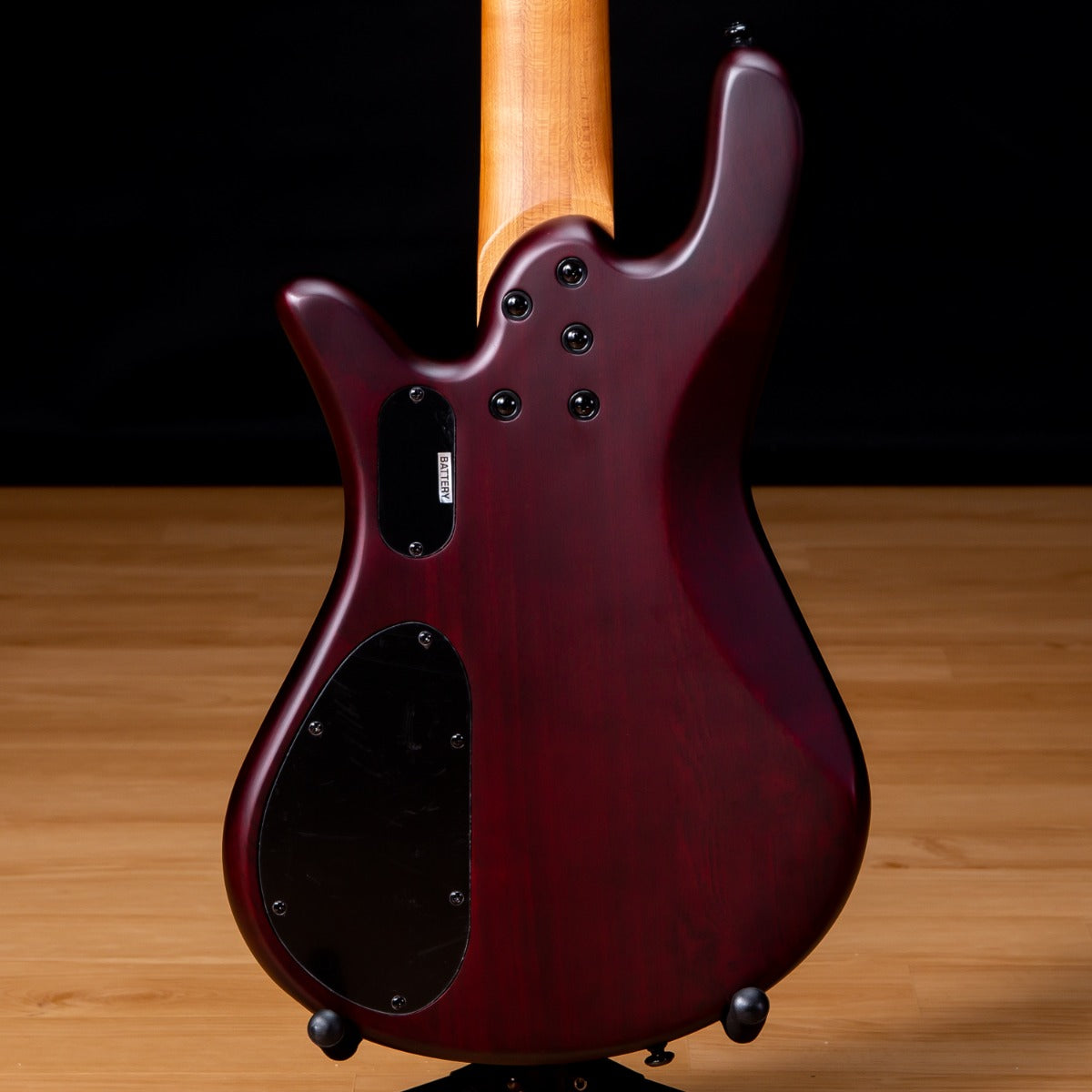 Spector NS Pulse II 5 Bass Guitar - Black Cherry Matte view 3