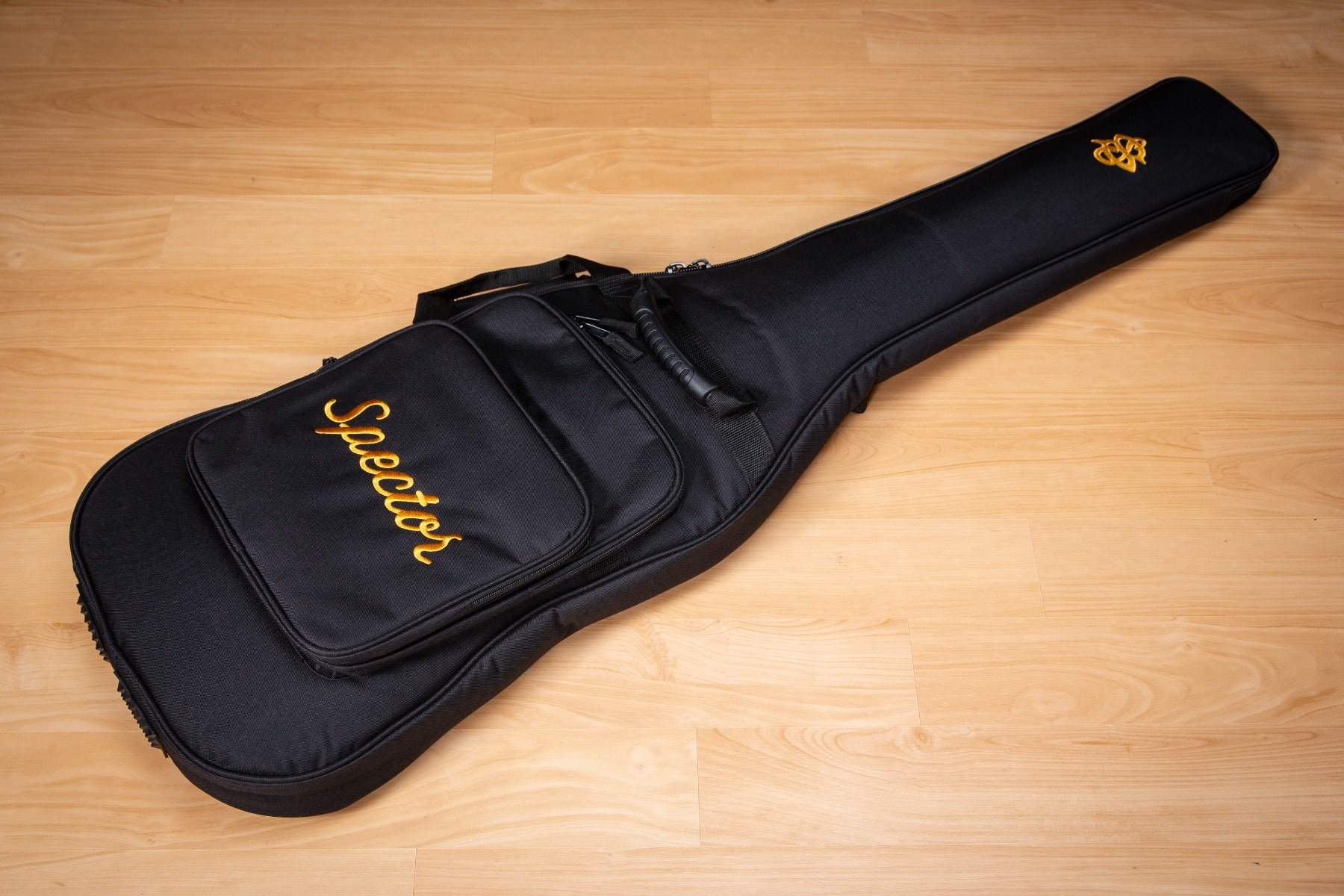 Included guitar bag for the Spector NS Ethos 5 Bass Guitar - Interstellar Gloss view 1
