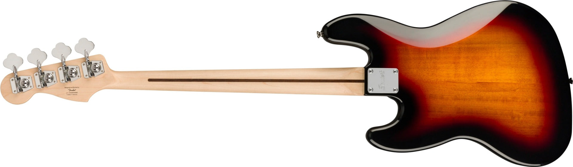 Squier Affinity Jazz Bass - Maple, 3-Color Sunburst back