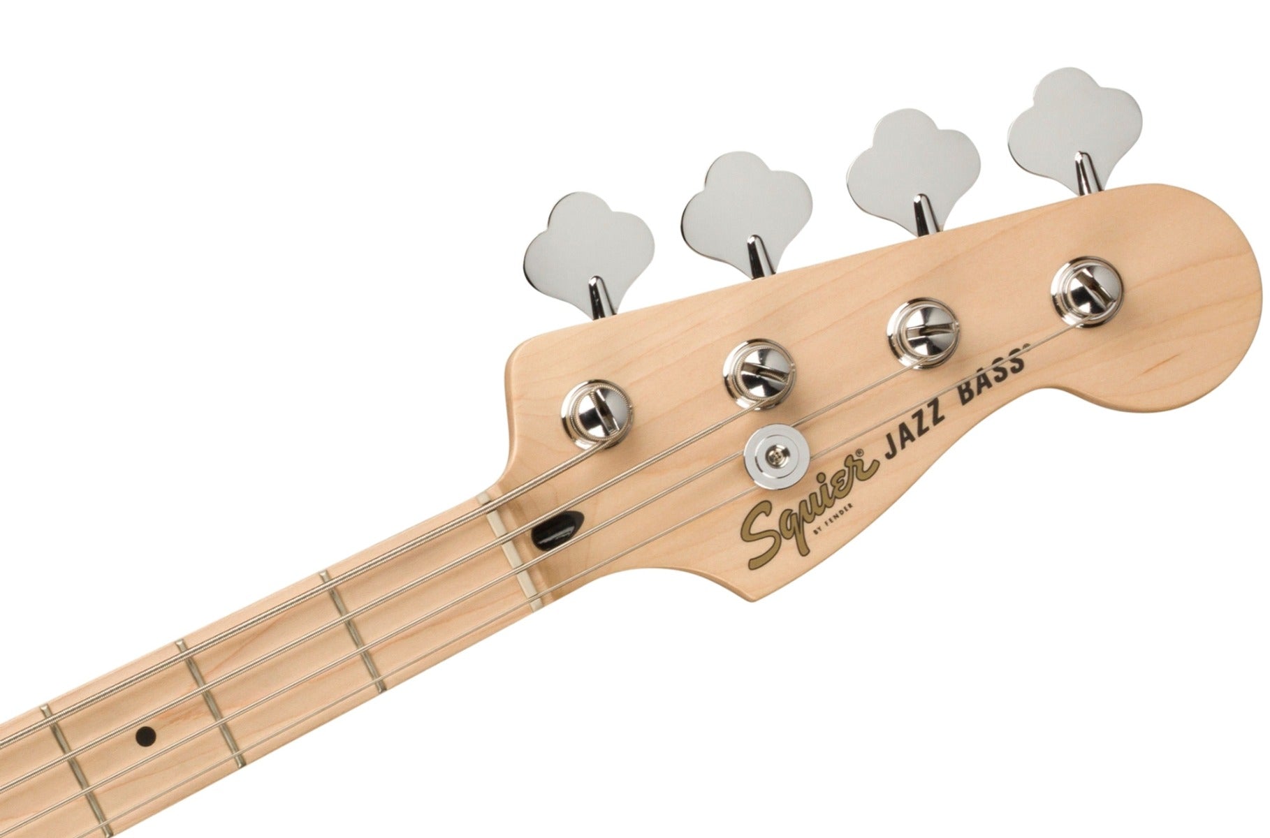 Squier Affinity Jazz Bass - Maple, 3-Color Sunburst headstock