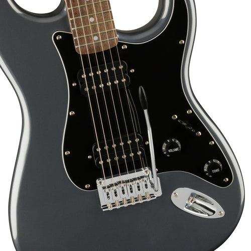 Squier Affinity Stratocaster HH - Laurel, Charcoal Frost Metallic view 5