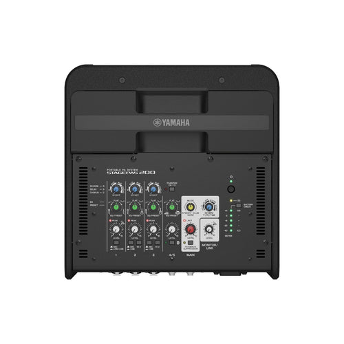 Yamaha STAGEPAS200BTR 8" Battery Powered PA with 5 Channel Mixer, View 7