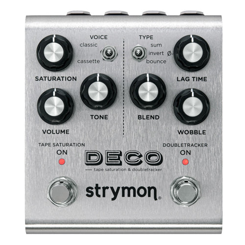 Strymon Deco V2 Tape Saturation and Doubletracker Pedal, View 1
