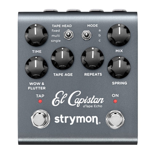 Strymon El Capistan V2 dTape Echo Pedal, View 1