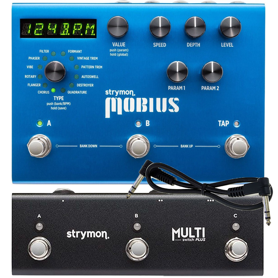 Strymon Mobius Multidimensional Modulation Pedal with MultiSwitch Plus