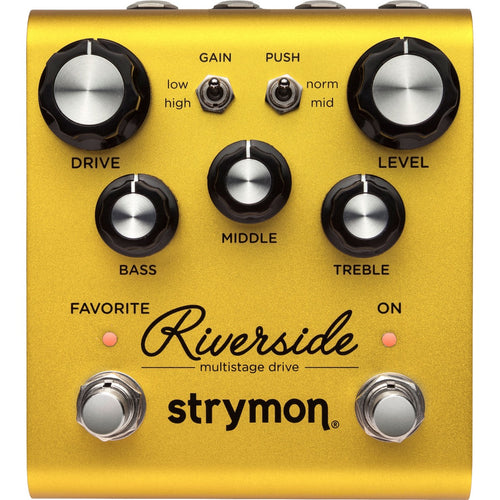 Strymon Riverside Multistage Drive Distortion Pedal, View 2