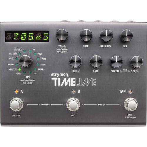 Strymon Timeline Multidimensional Delay Pedal View 3