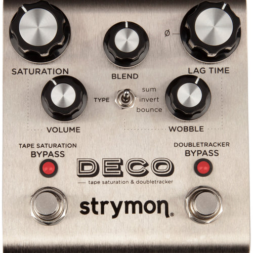 Strymon Deco Tape Saturation and Doubletracker Pedal, View 1