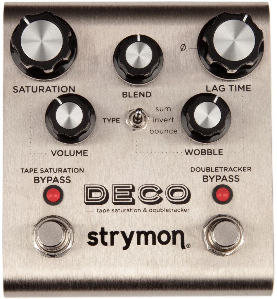 Strymon Deco Tape Saturation and Doubletracker Pedal, View 1