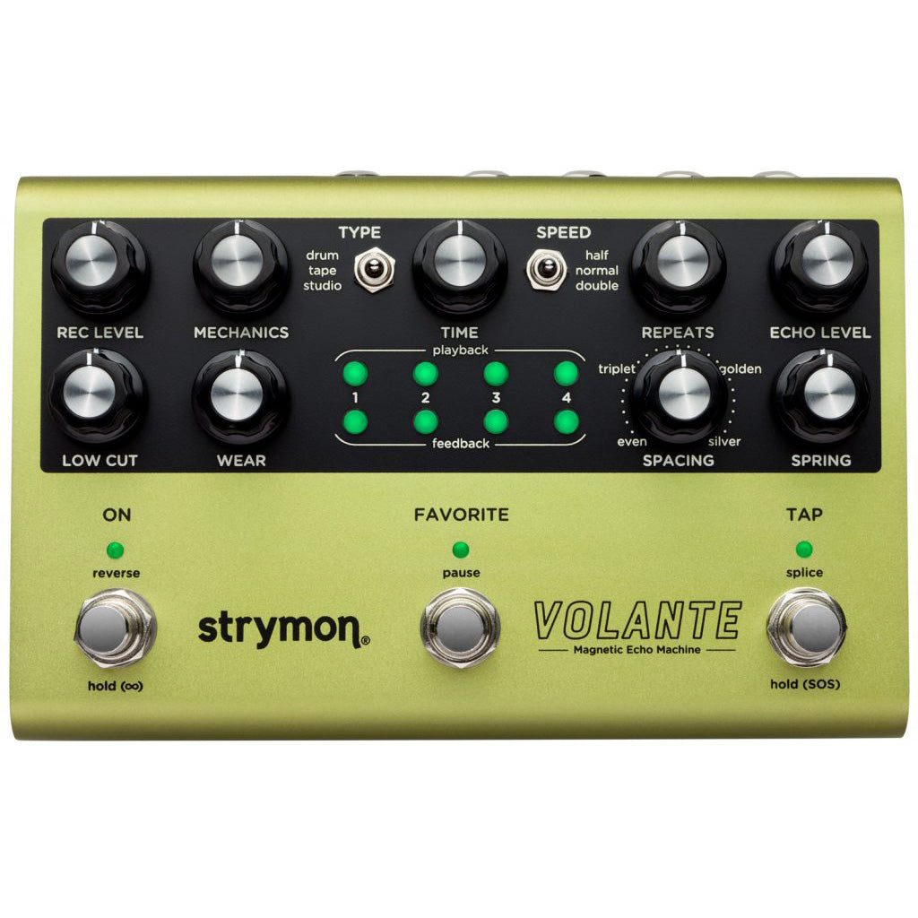 Strymon Volante Magnetic Echo Machine Pedal with MultiSwitch