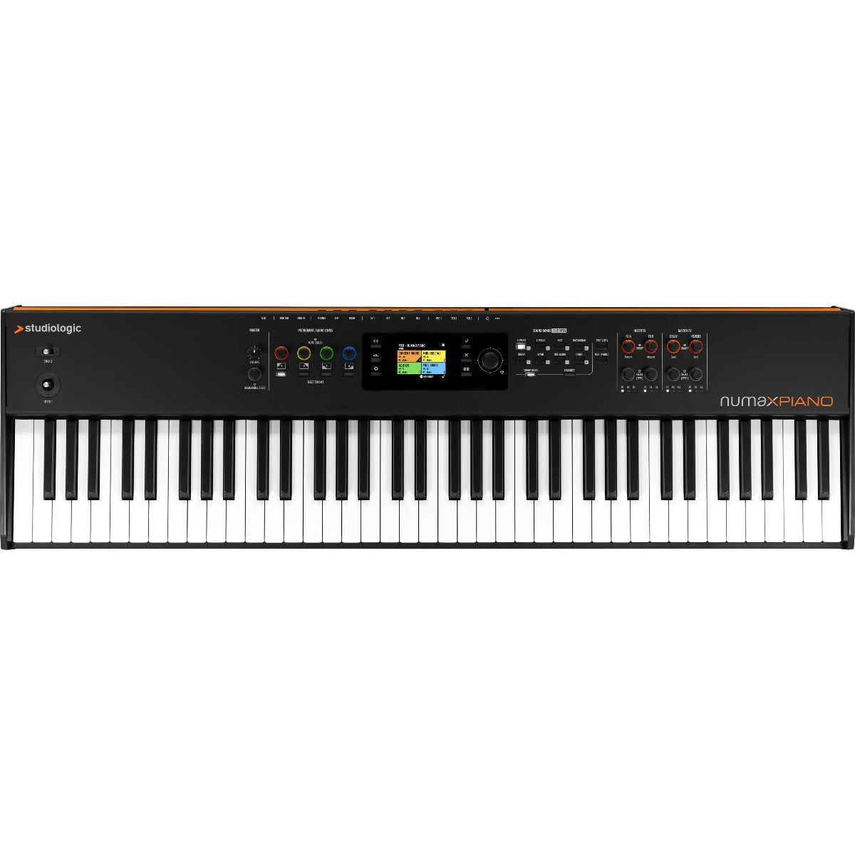 Top view of Studiologic Numa X Piano 73