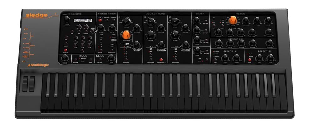 Studiologic Sledge 2.0 Synthesizer - Black Edition