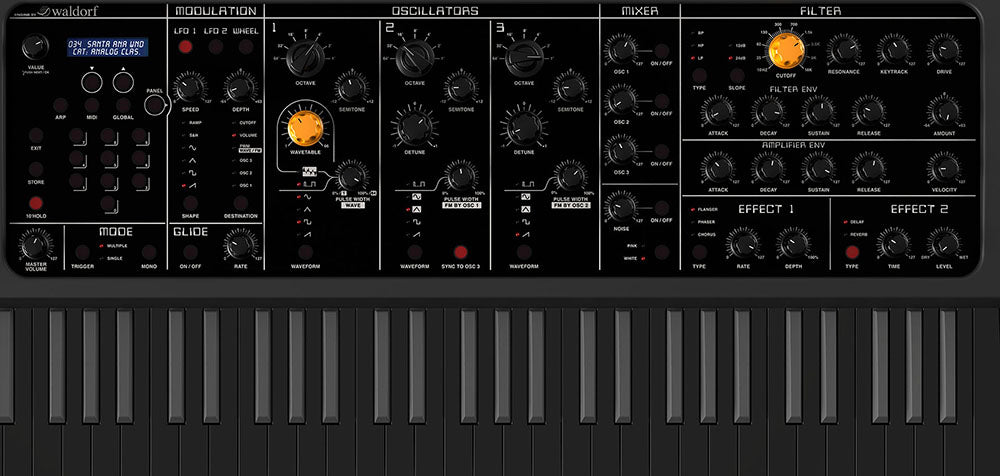 Studiologic Sledge 2.0 Synthesizer - Black Edition