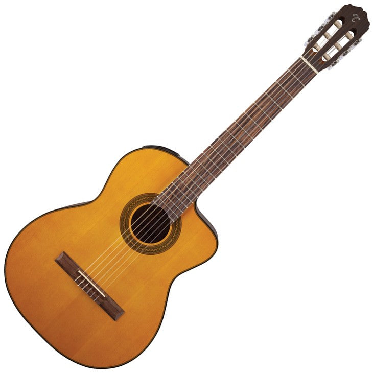takamine gc1ce acoustic-electric classical guitar - natural