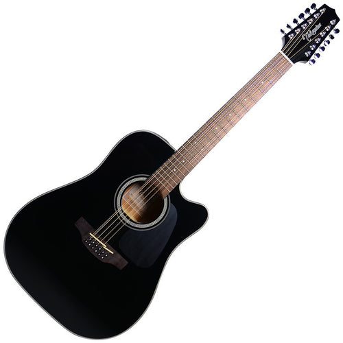 Takamine GD30CE 12-String Acoustic-Electric Guitar - Black
