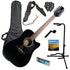 Takamine GD30CE 12-String Ac/El Guitar - Black GUITAR ESSENTIALS BUNDLE