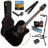 Takamine G3 Dreadnought Acoustic-Electric Guitar - Black COMPLETE GUITAR BUNDLE