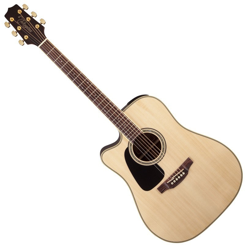 Takamine GD51CE Left-Handed Dreadnought Acoustic-Electric Guitar - Natural 