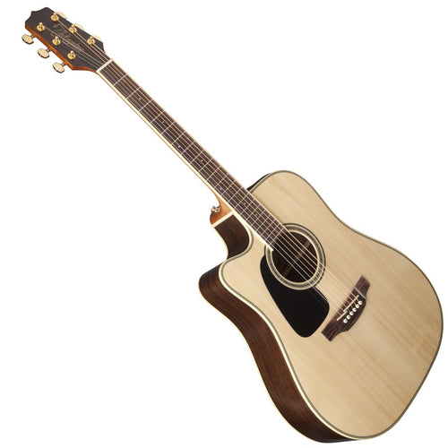 Takamine GD51CE Left-Handed Dreadnought Acoustic-Electric Guitar - Natural 