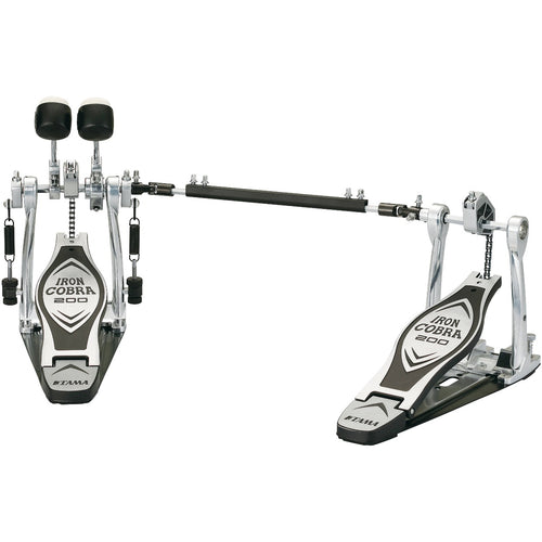 TAMA HP200PTWL Iron Cobra Twin Pedal Power Glide - Left-Footed Model - front view solo without drums