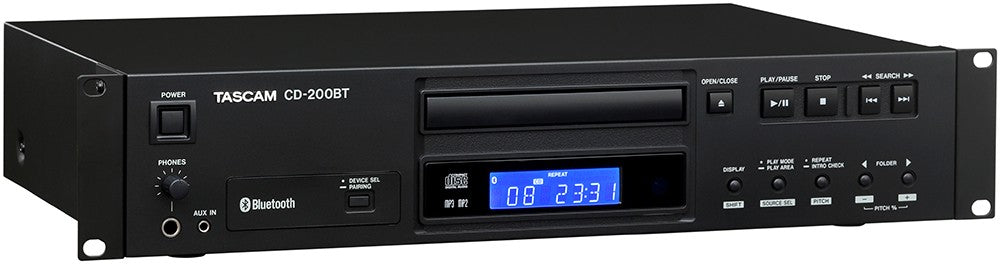 TASCAM CD-200BT CD Player and Bluetooth Receiver