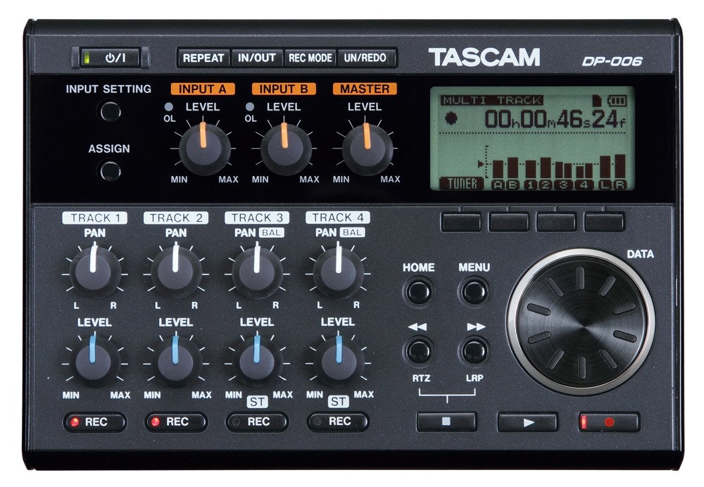 TASCAM DP-006 Pocketstudio Multitrack Recorder
