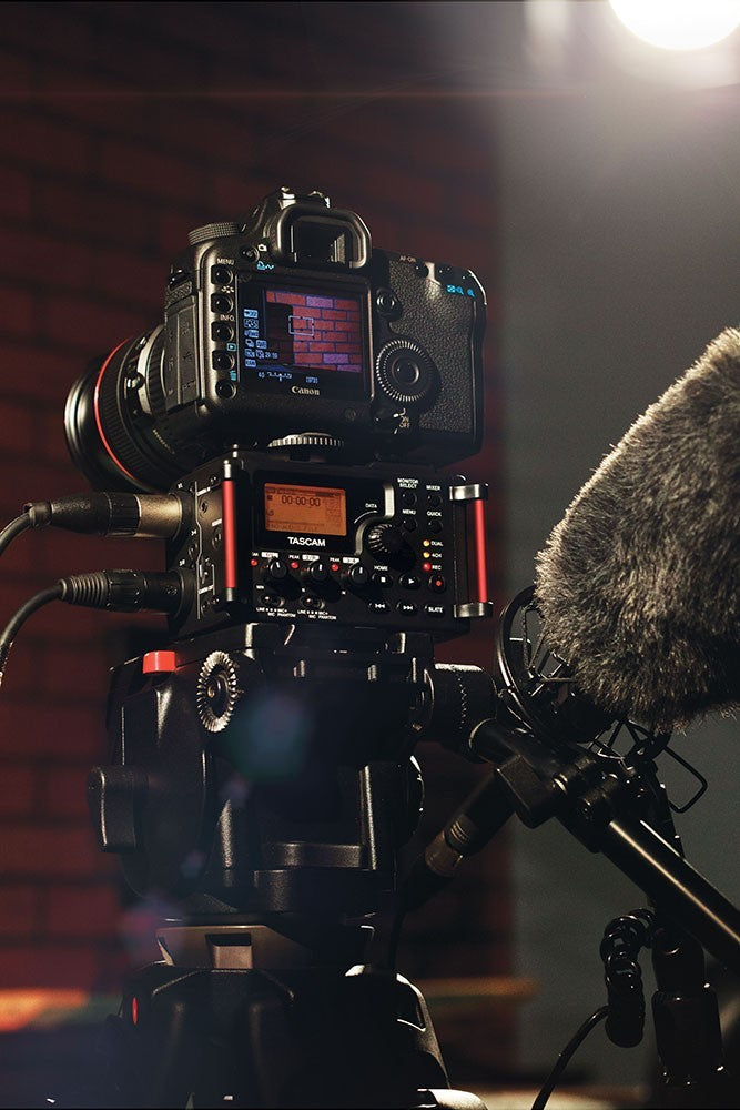 TASCAM DR-60DMKII Portable Recorder for DSLR Filmmakers – Kraft Music