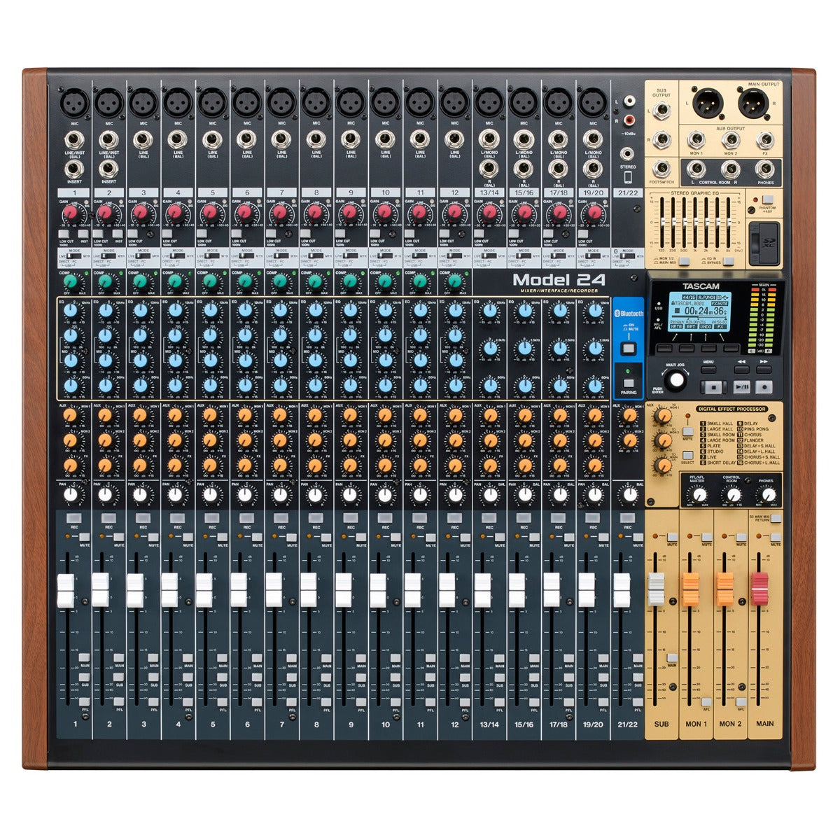 Tascam Model 24 Multi-Track Live Recording Console