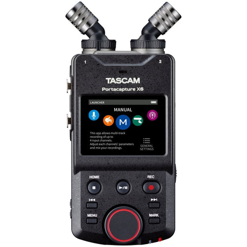 TASCAM Portacapture X6 32bit Portable Recorder, View 2