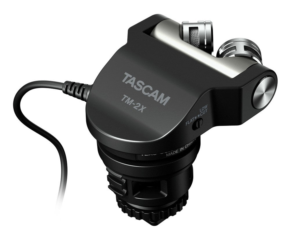 TASCAM TM-2X X-Y stereo microphone for DSLR cameras