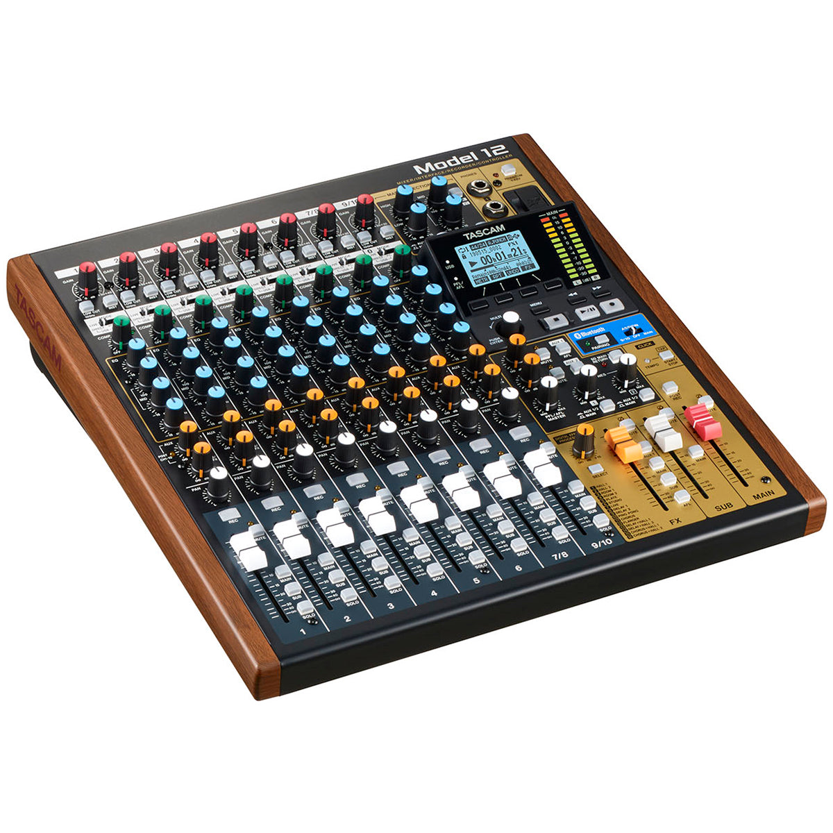 Tascam Model 12 Multi-Track Live Recording Console DECKSAVER KIT