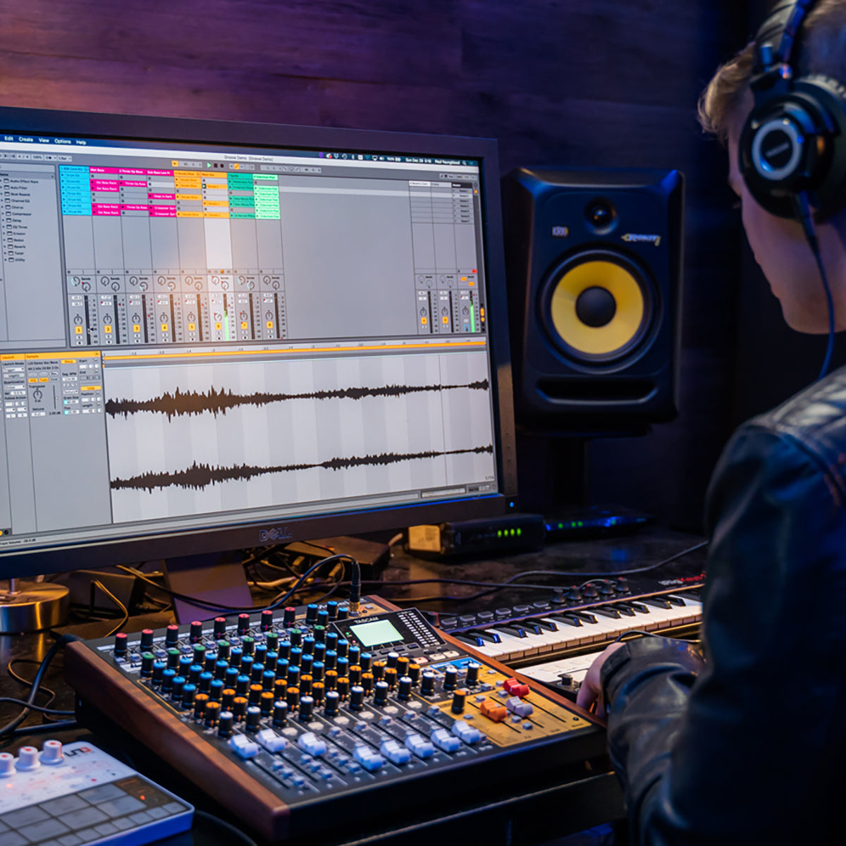 Tascam Model 12 Multi-Track Live Recording Console CABLE KIT