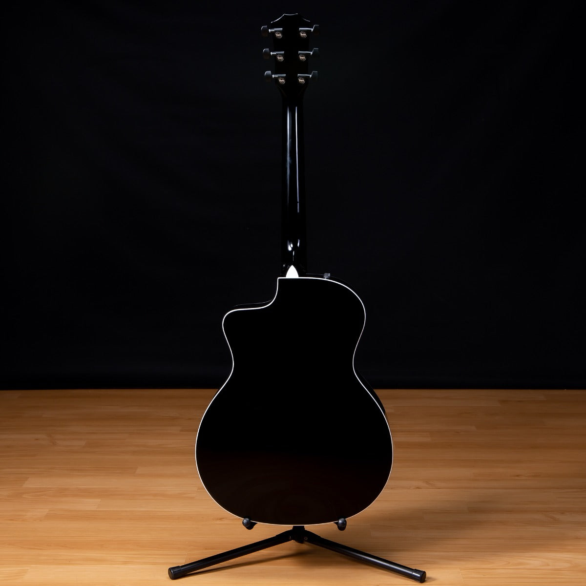 Taylor 214ce-BLK DLX Acoustic-Electric Guitar - Black view 15