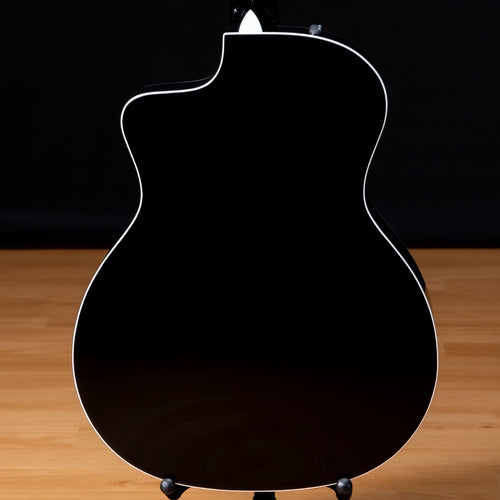 Taylor 214ce-BLK DLX Acoustic-Electric Guitar - Black view 4