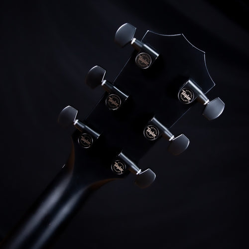 Taylor 214ce DLX LTD Acoustic-Electric Guitar - Trans Grey view 10