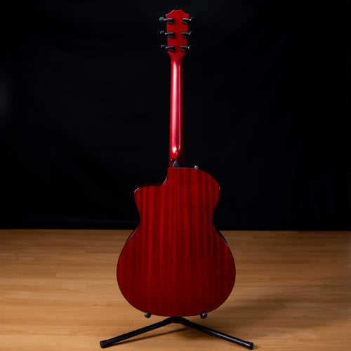 Taylor 224ce DLX LTD Acoustic-Electric Guitar - Trans Red view 13