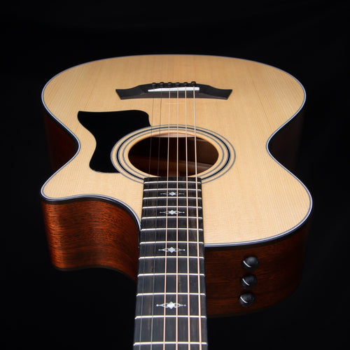 Taylor 312ce 12-fret V-Class Acoustic-Electric Guitar - Natural view 9