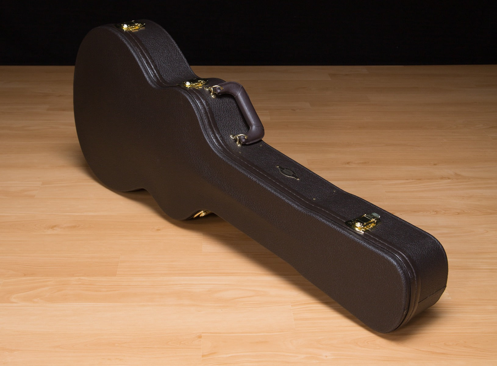 Included guitar case for the Taylor 214ce-BLK DLX Acoustic-Electric Guitar - Black view 3