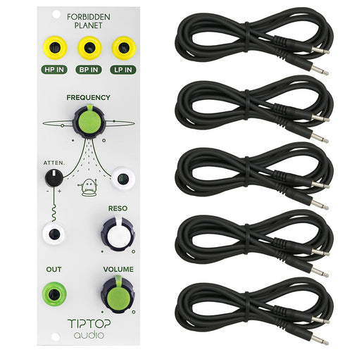 Tiptop Audio Forbidden Planet Analog Multi-Mode Filter BLACK CABLE KIT