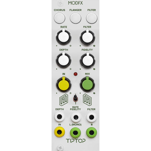 Tiptop Audio ModFX Modulation Effects Module - White Panel View 1