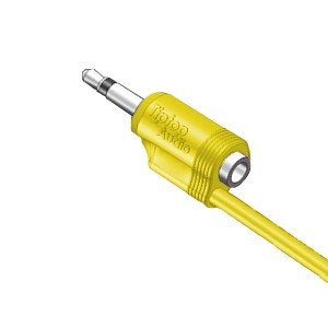 Tiptop Audio Stackcable 50cm Yellow Patch Cable 